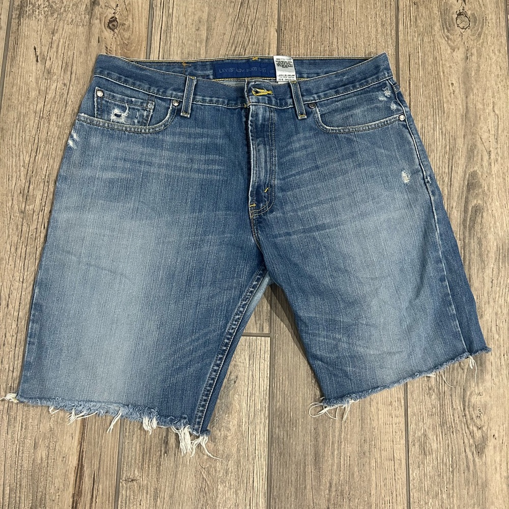 Levi's Men's Faded Blue Jean Shorts